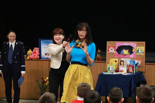 15 noiembrie 2022: Atelierul „Copii în siguranță” - prezentare carte Maia și străinul