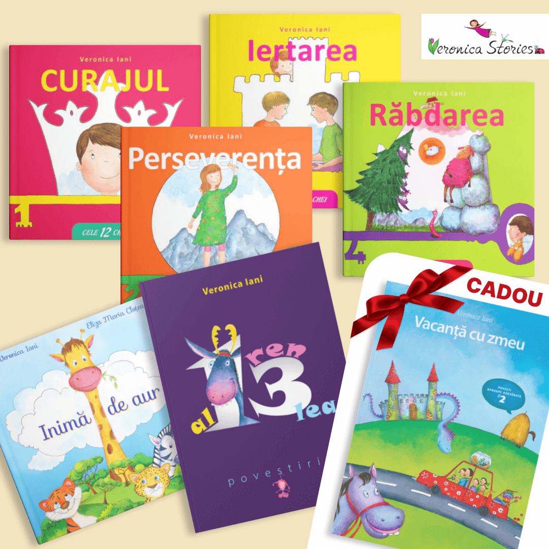Pachetul „Mai curajoși, mai buni, mai răbdători" - 6 cărți + 1 carte CADOU