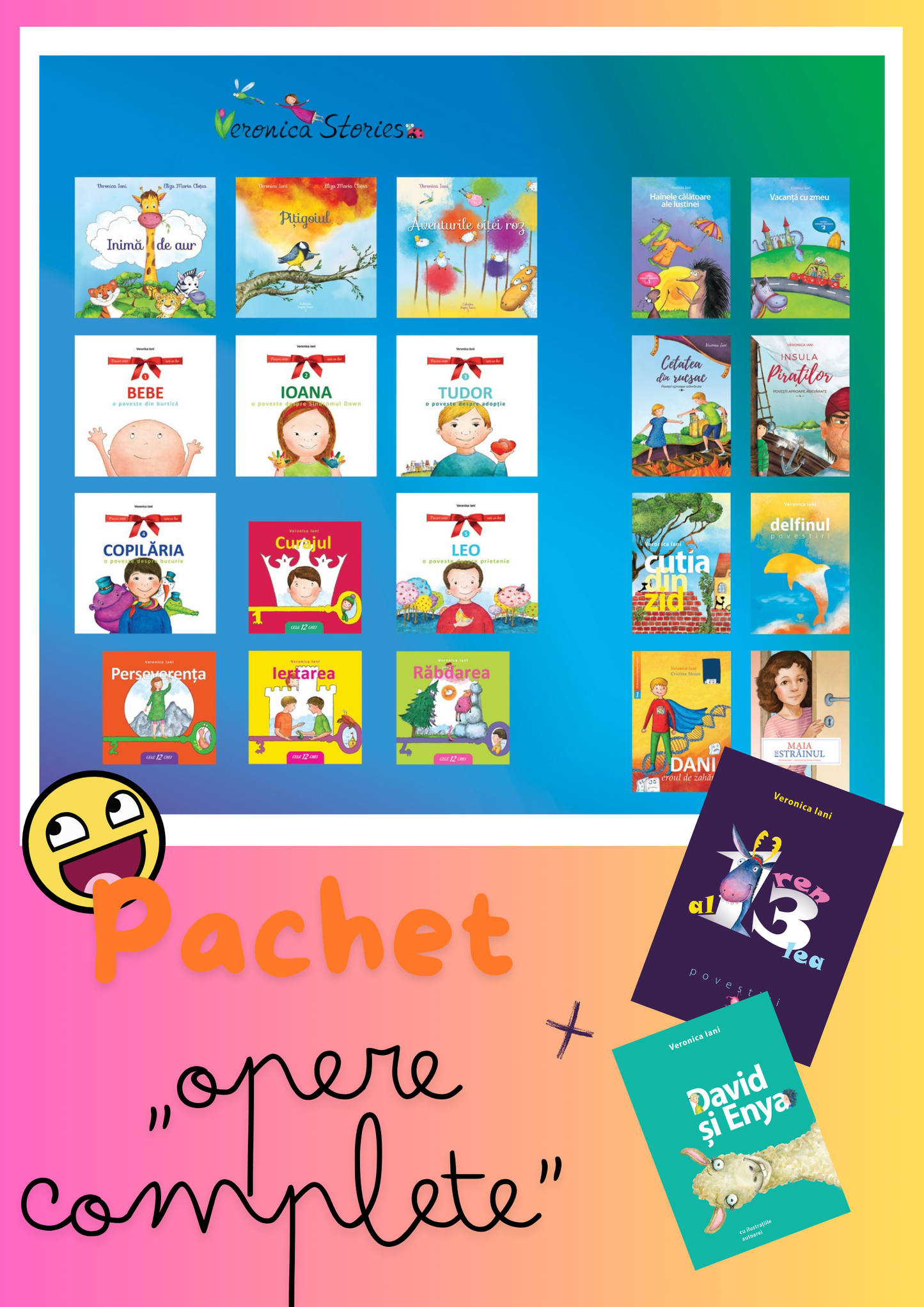Pachet "Toate cărțile Veronicăi”