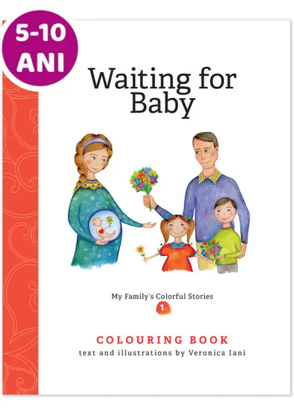 Waiting For Baby. Colouring Book Cărți